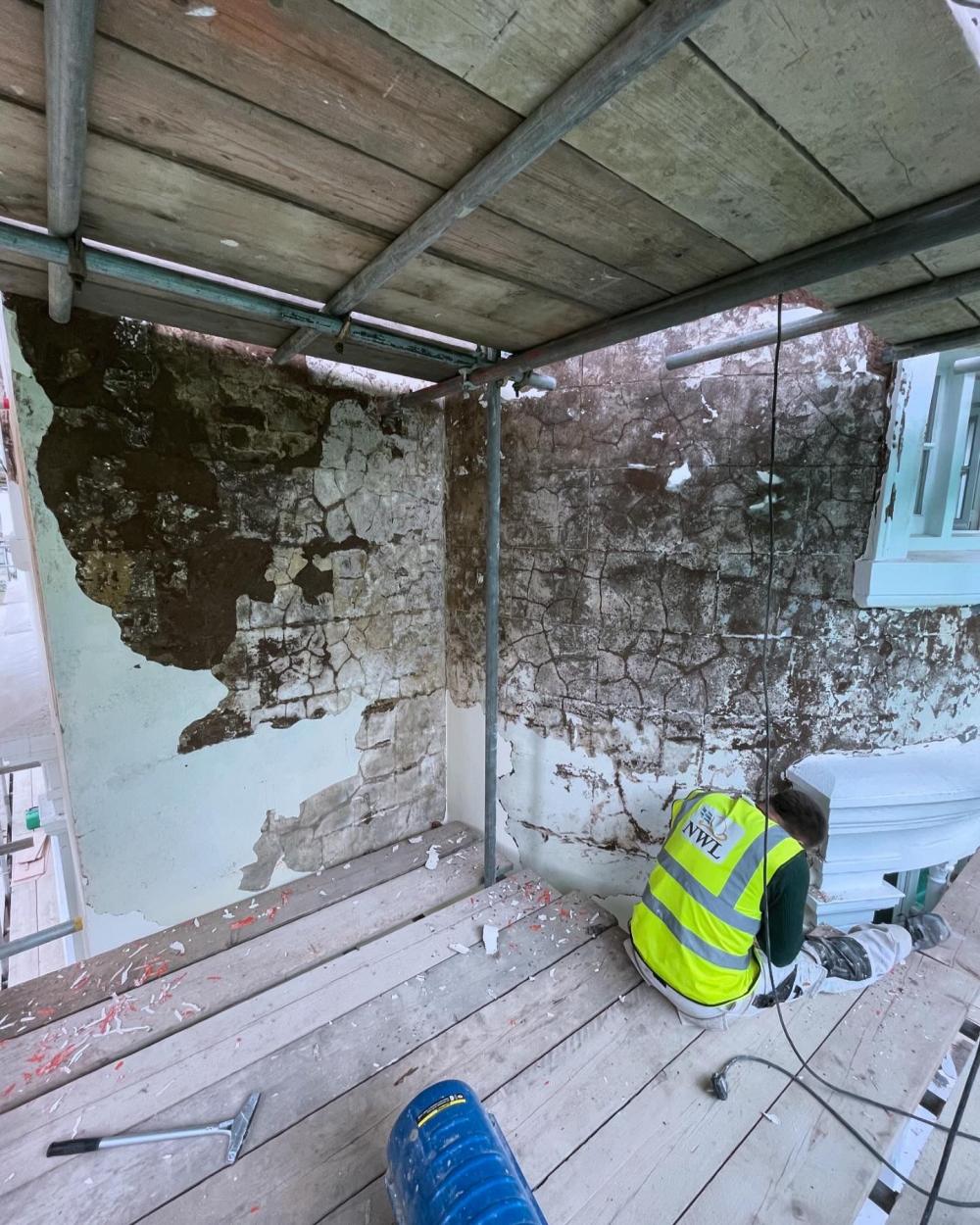 House masonry restoration works, Barnsbury Square - image 8